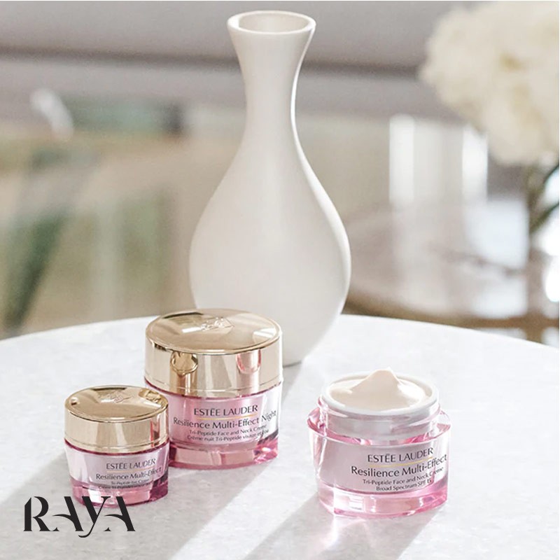 کرم روز صورت و گردن استی لادر مدل رزیلینس مولتی افکت حجم 15 میل Estee Lauder Resilience Multi Effect Moisturizer